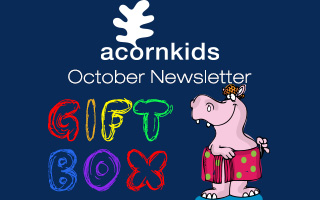 Acornkids February Newsletter Giftbox